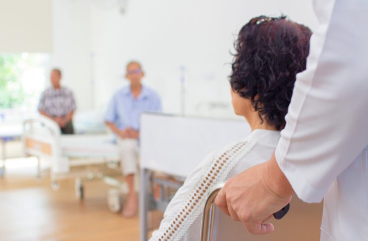 老人ホームの室内