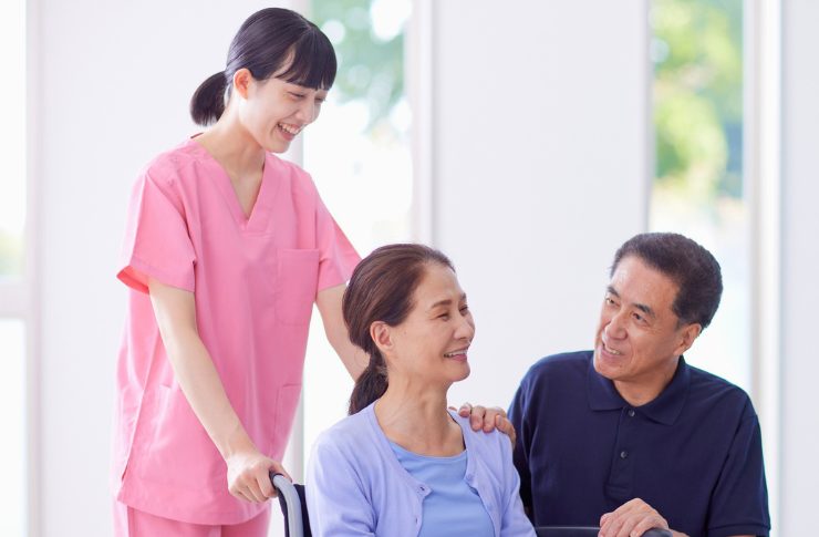 介護士と夫婦